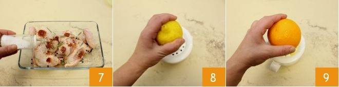 Citrus Chicken Recipe Step 7-9